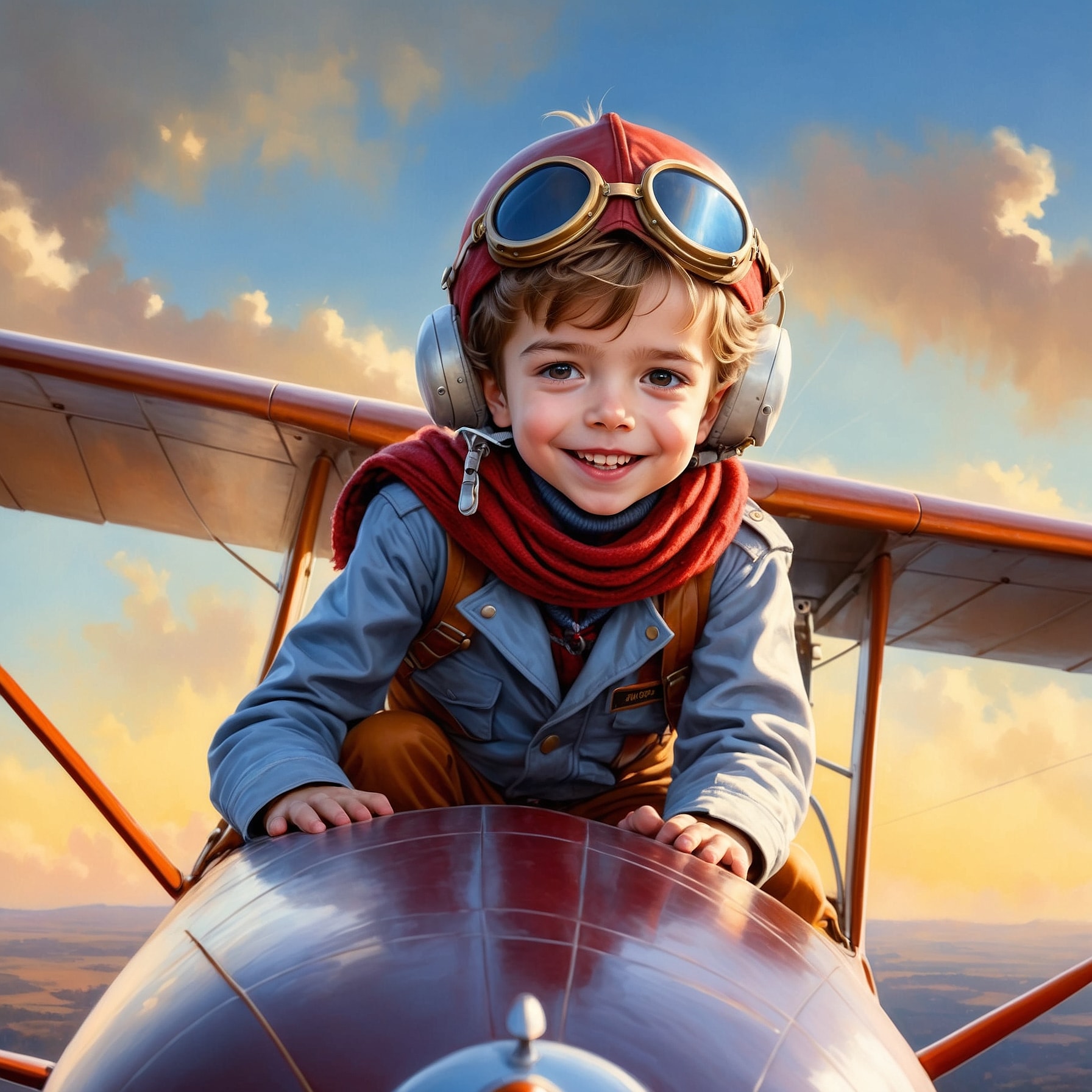 Child as pilot