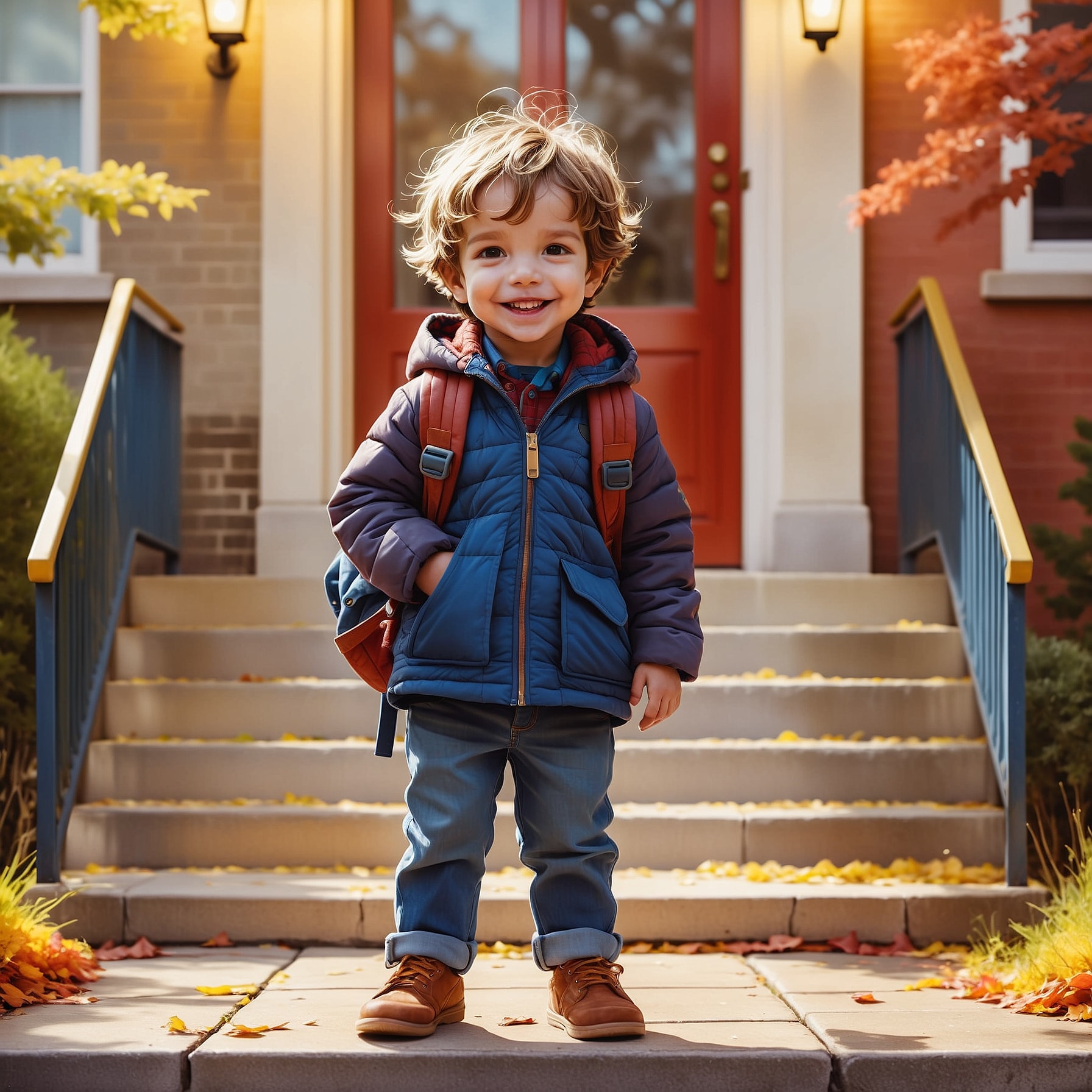 Child ready for school