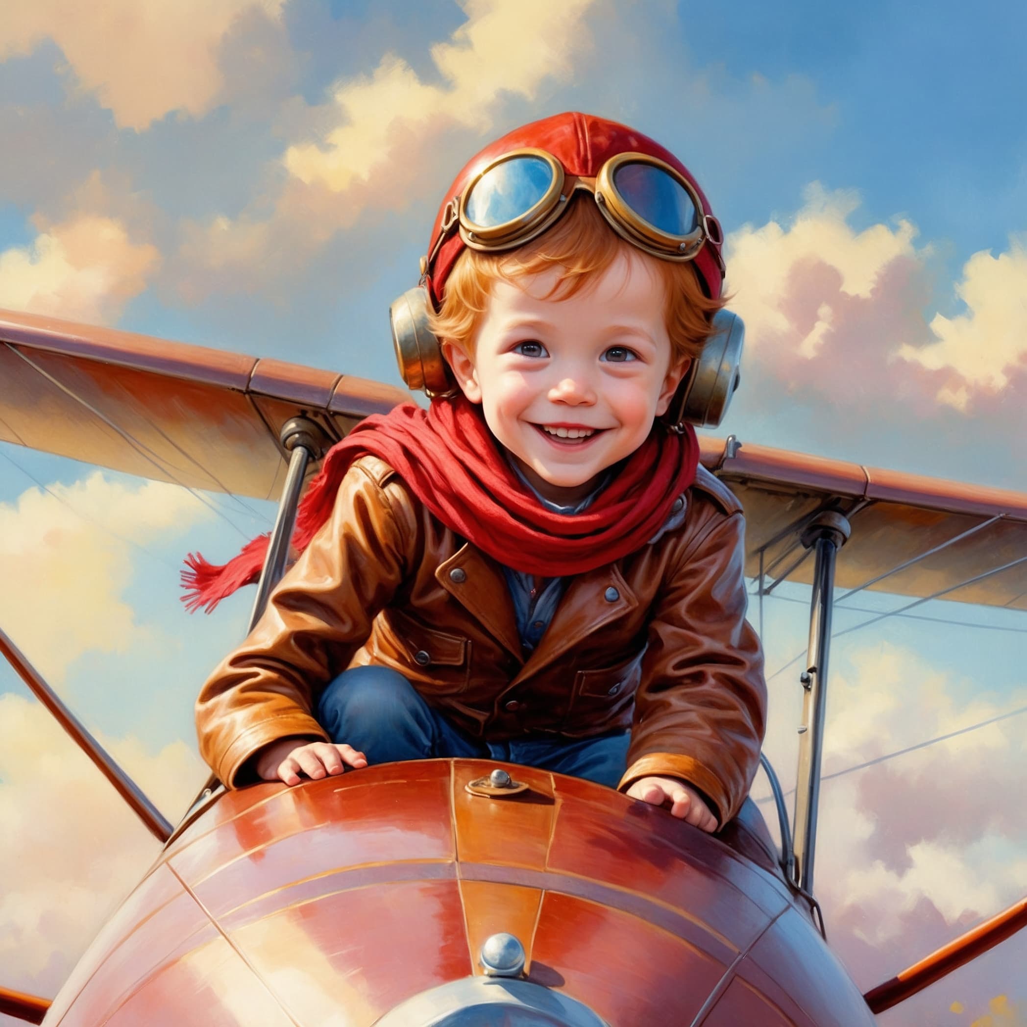 Child as pilot