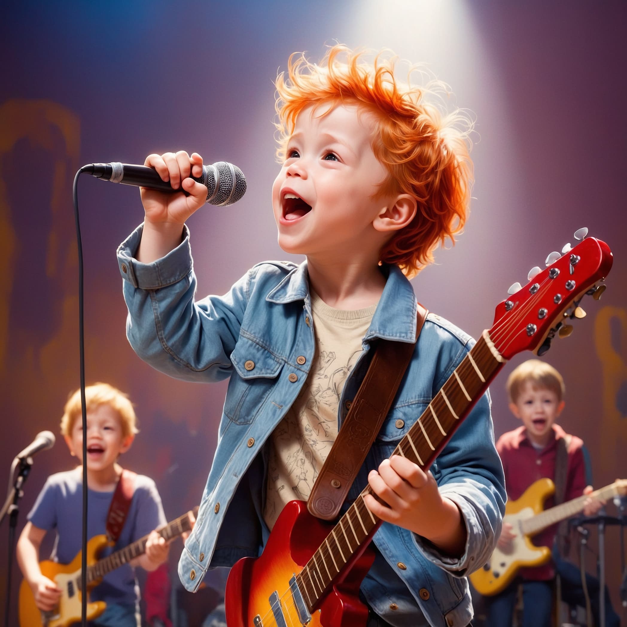Child as rockstar